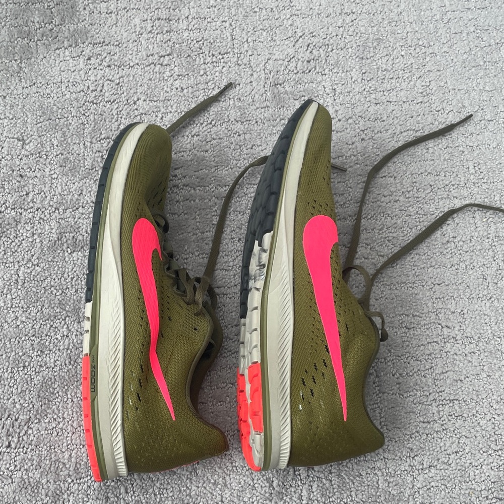 Nike Zoom Streak 6 in Olive/Pink Women’s 8.5 - Picture 4 of 9